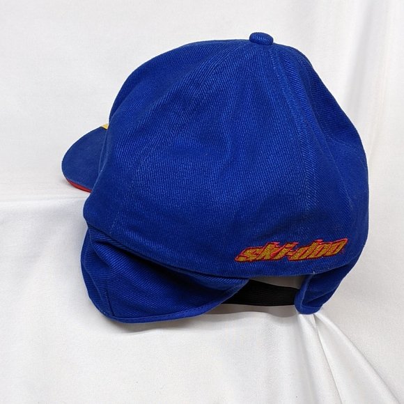Ski Doo convertible ball cap with ear flaps - Picture 6 of 8